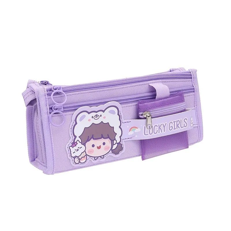 See full amazon price history chart for ADL Essentials-Lucky Girl Large Holding Capacity Pouch for Kids, School & College Students, with Mini Pocket Art Polyester Pencil Box (Set of 1, Purple) ADL Essentials-Lucky Girl Large Holding Capacity Pouch for Kids, School & College Students, with Mini Pocket Art Polyester Pencil Box (Set of 1, Purple) (B0DBLF7NFX) Amazon Price History, Amazon Price Tracker