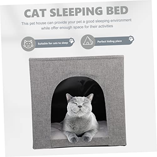 GANAZONO 2 Unidades ninho de gato animal animais camas fofao friends aconchegante kittens cachorro c