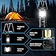ILEEDear Campinglampe Batteriebetrieben, Tragbare Ultrahelle led laterne, Faltbare Camping Hängelampe, Überlebenskit，zum Wandern Camping, notfall ausrüstung stromausfall usw 2 Stück