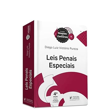 Capa do livro Sinopses Para Concursos - Leis Penais Especiais (2024) (Volume 4)