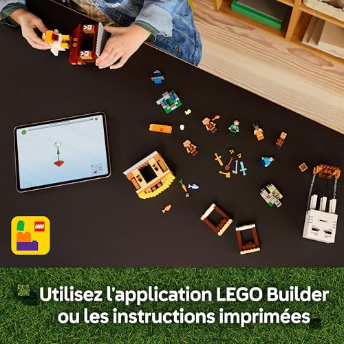 Lego Les Ghasts À ?attaque Du Village 21273 Lego La Boite - vue 6