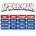 Josmo Kids SpiderMan Slide Open Toe - Boys Superhero Sandals Slip On Slides Beach Pool Water Shoes - Spidey Black/Red (Size 11/12 Little Kid)