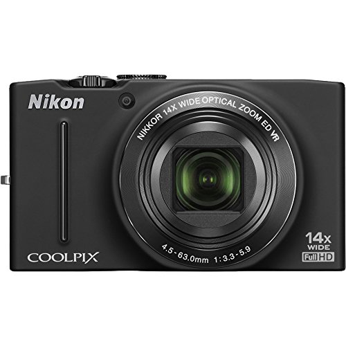 Nikon Coolpix S8200 16-Megapixel Digital Camera Black