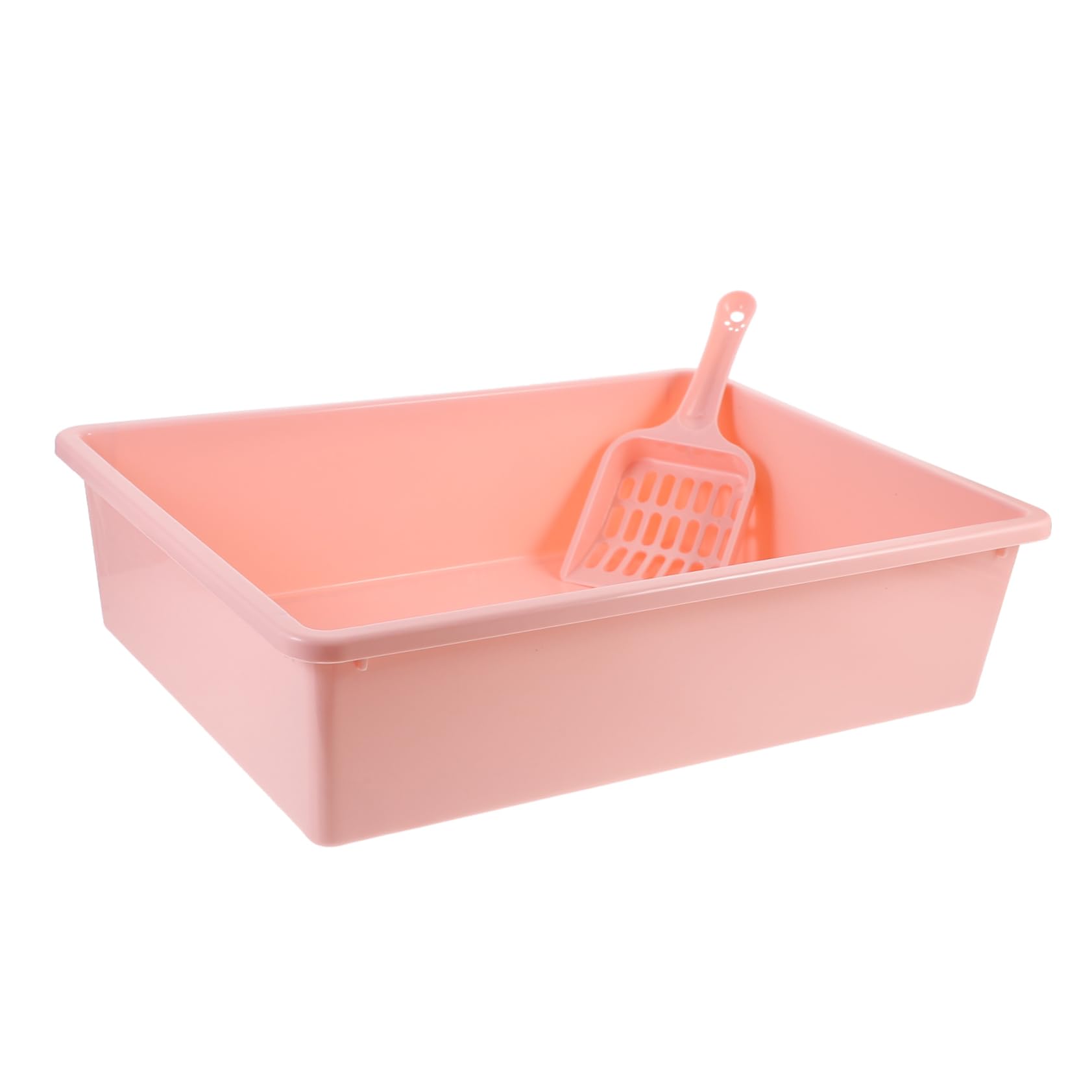 Beavorty 1set Lettiera Per Con Design e Resistente Per Mantenere La Colore Rosa Compatte