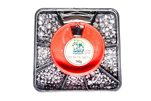 Behr Boîte de plombs pour pêche 7 compartiments