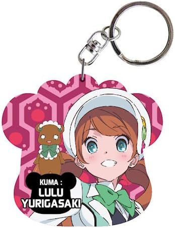Amazon ユリ熊嵐 クマヘッド型アクリルキーホルダー 百合ヶ咲るる アニメ 萌えグッズ 通販