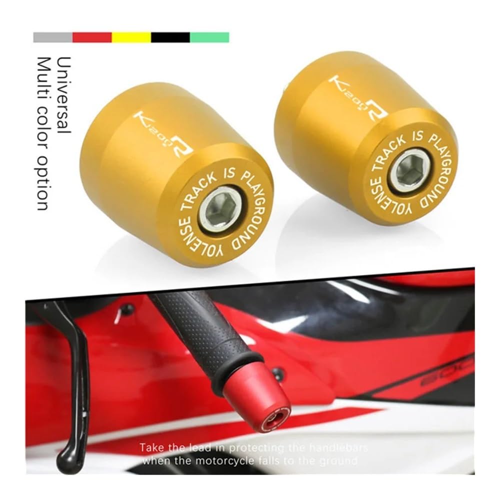 Per B&mw K1200R K1300R K1200S K1300S Manubrio Per Motocicletta, Estremità Manopole Manubrio, Tappi Cursore, Copertura Contrappeso Manubrio Blocco Tappos