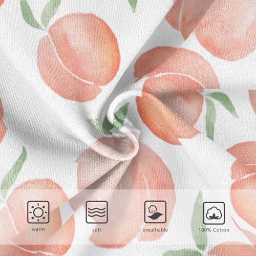 Boys' Exclusive Briefs Toddler Underwear 95% Combed Cotton Boxerbriefs 2T Peach Pattern 173