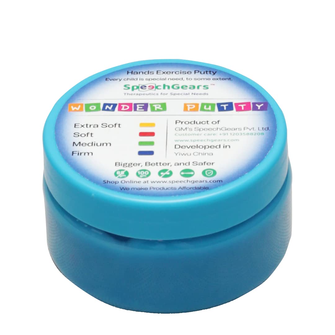 Buy SpeechGears WONDER PUTTY Blue Exercise Material for Hand Therapy