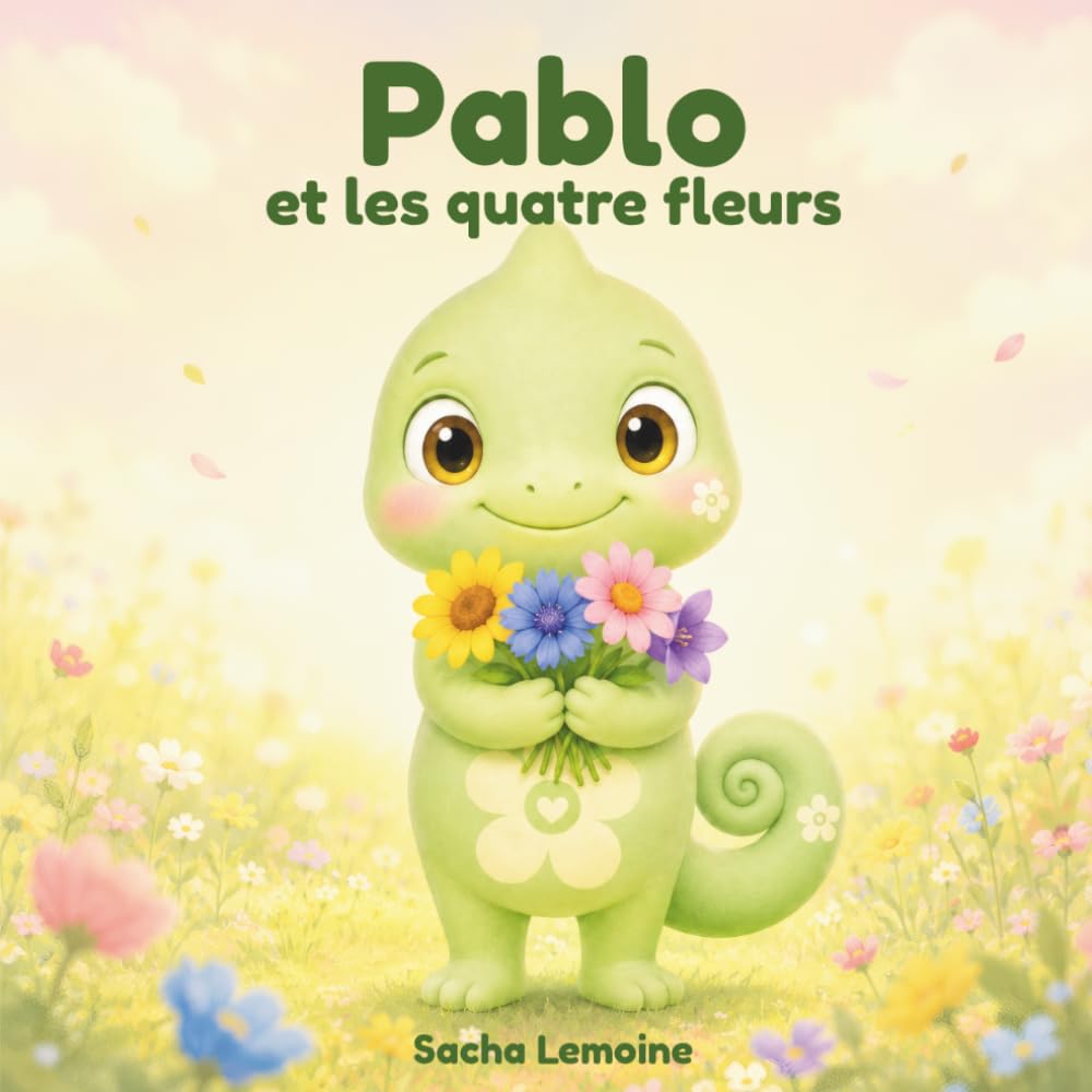 Pablo et les quatre fleurs: Album illustré jeunesse 3-6 ans — Une histoire tendre pour la fête des mamans sur l'autonomie et l'entraide