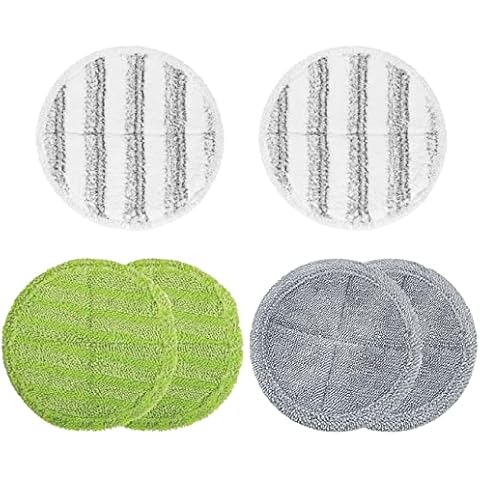 GOBOT Replacement Electric Mop Pads, Microfiber Washable & Reusable Mop Heads, Diameter of 6.3 inches Cleaning Mop Pads for G17 G22 G22S G26 G29 G50 G52 Cover
