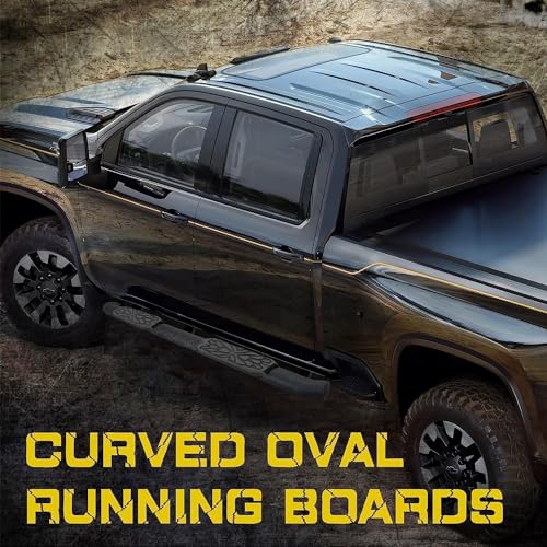 Estribos Ovalados 3.5" para Ram 1500 Crew Cab 2019-2026 miniatura 5