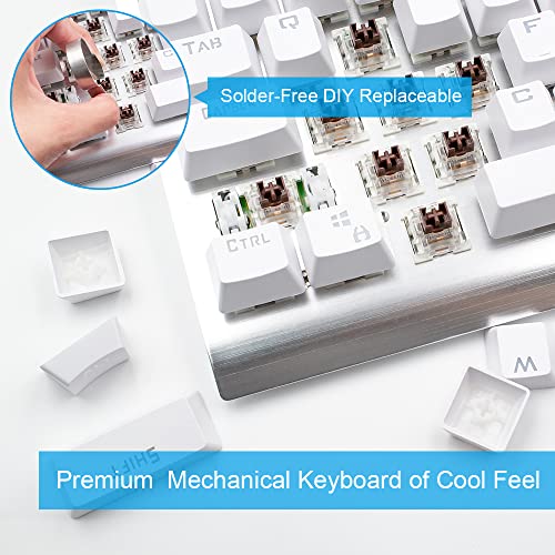 Teclado Mecánico Z-77 Conectividad USB RGB miniatura 5