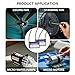 VEXUNGA CBB61 Fan Capacitor 4.5uF 450 Volt Ceiling Fan Capacitors Replacement 4.5MFD 450V AC 450VAC 50/60Hz 2Wire for Fans Motor Start Run (2Pcs)