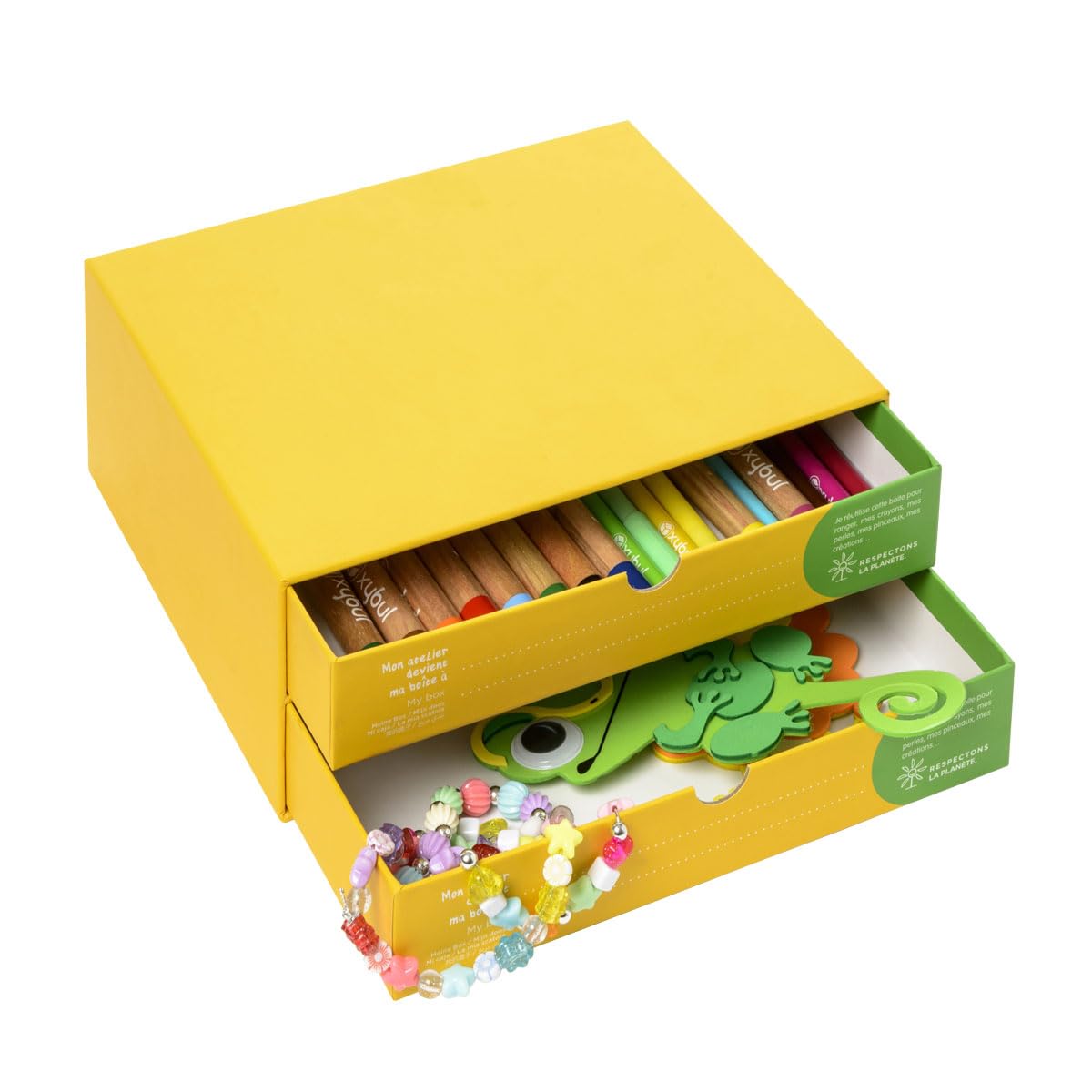 Coffret Gommettes Animaux Exotiques Pour Enfants 3-6 Ans - Activité Créative Et éducative Oxybul