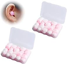 EIHI 24 Pairs Wax Earplugs, Noise Reduction Wax Earplugs Moldable, Insulating, Comfortable and Reusable Special for Swimming, Water or Loud Noises