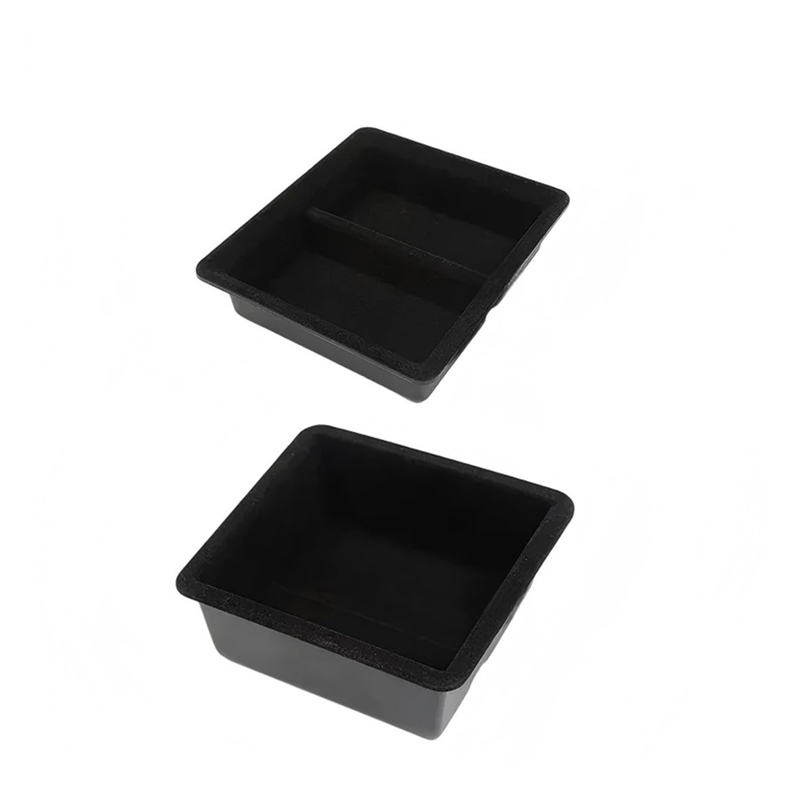 Zynther For Tesla For Model 3/Y/3 Highland For Y Juniper 2025+ Central Control Storage Box Organizer Tray Armrest Cubby Multifunctional Car Armrest Cushion(M3Y Flocking Sets)