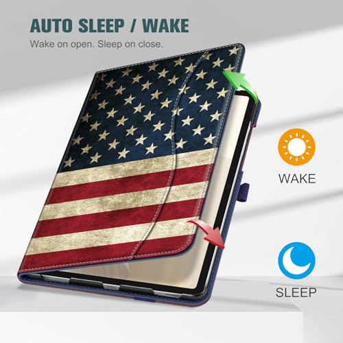 Fintie Hülle für Samsung Galaxy Tab S9 FE 5G 10.9 Zoll/Galaxy Tab S9 11 Zoll 2023, Multi-Angle Viewing Schutzhülle mit Tasche… – Ansicht 4