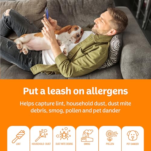 Kleenex Advanced Allergen Air Filter 14x30x1 Inches - 11 MERV RATING (4-Pack) - image 4