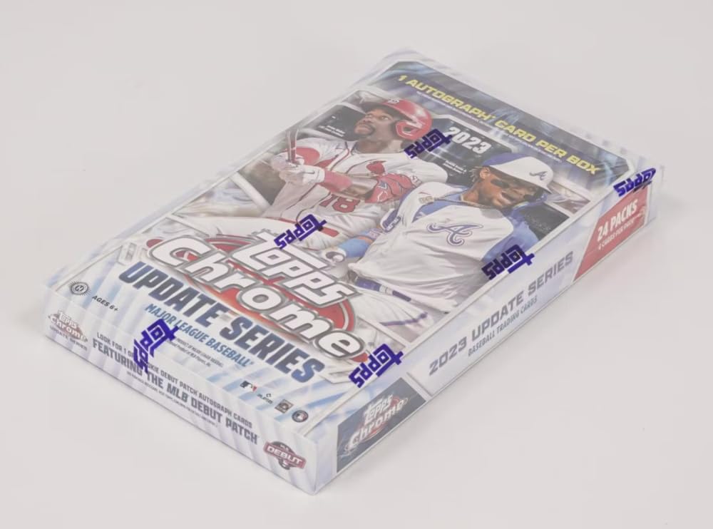Amazon.com: 2023 Topps Chrome Update Baseball Factory Sealed Hobby