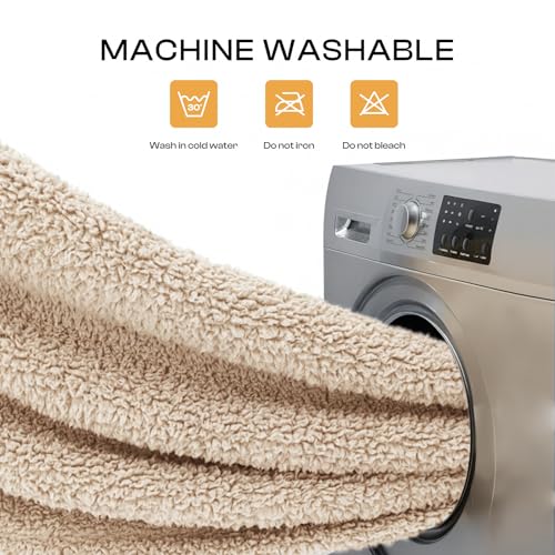 Image of 1 Pack 3 Calming Blankets Fluffy Premium Fleece Pet Blanket Soft Sherpa Throw for Dog Puppy Cat Beige /Black /Grey Large (41x31'')