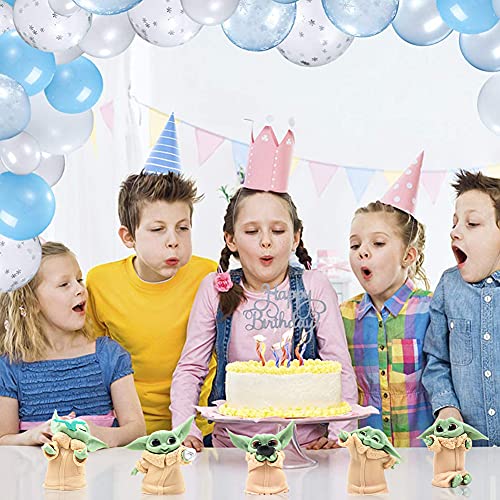 BKJJ Mini Figurine Baby Yoda Cake Topper Baby Yoda...