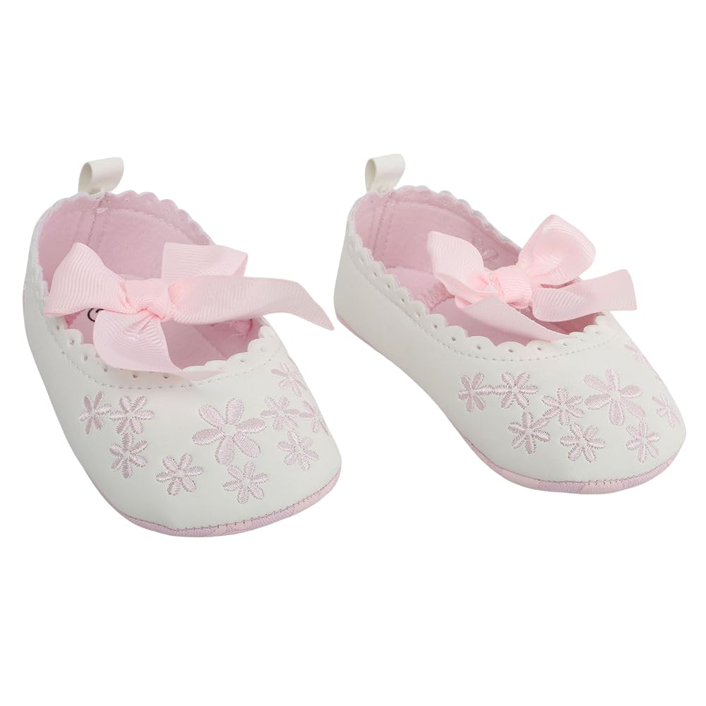 Hopscotch Girls Polyurethane Applique Booties in White Color, UK: 3 (BDJ-3973547) (B0D2KD11Y8) Amazon Price History, Amazon Price Tracker