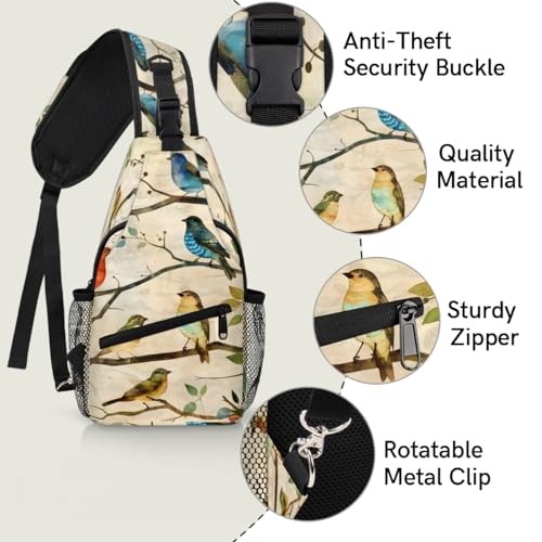 Bolso bandolera impermeable unisex para senderismo y viaje miniatura 3