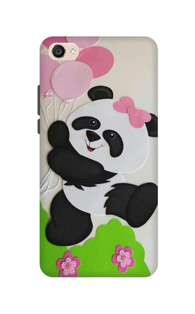 Arvi Enterprise Panda 6 Slim Light Printed Hard Plastic Back Case Cover for vivo y55,vivo y55s,vivo y55l