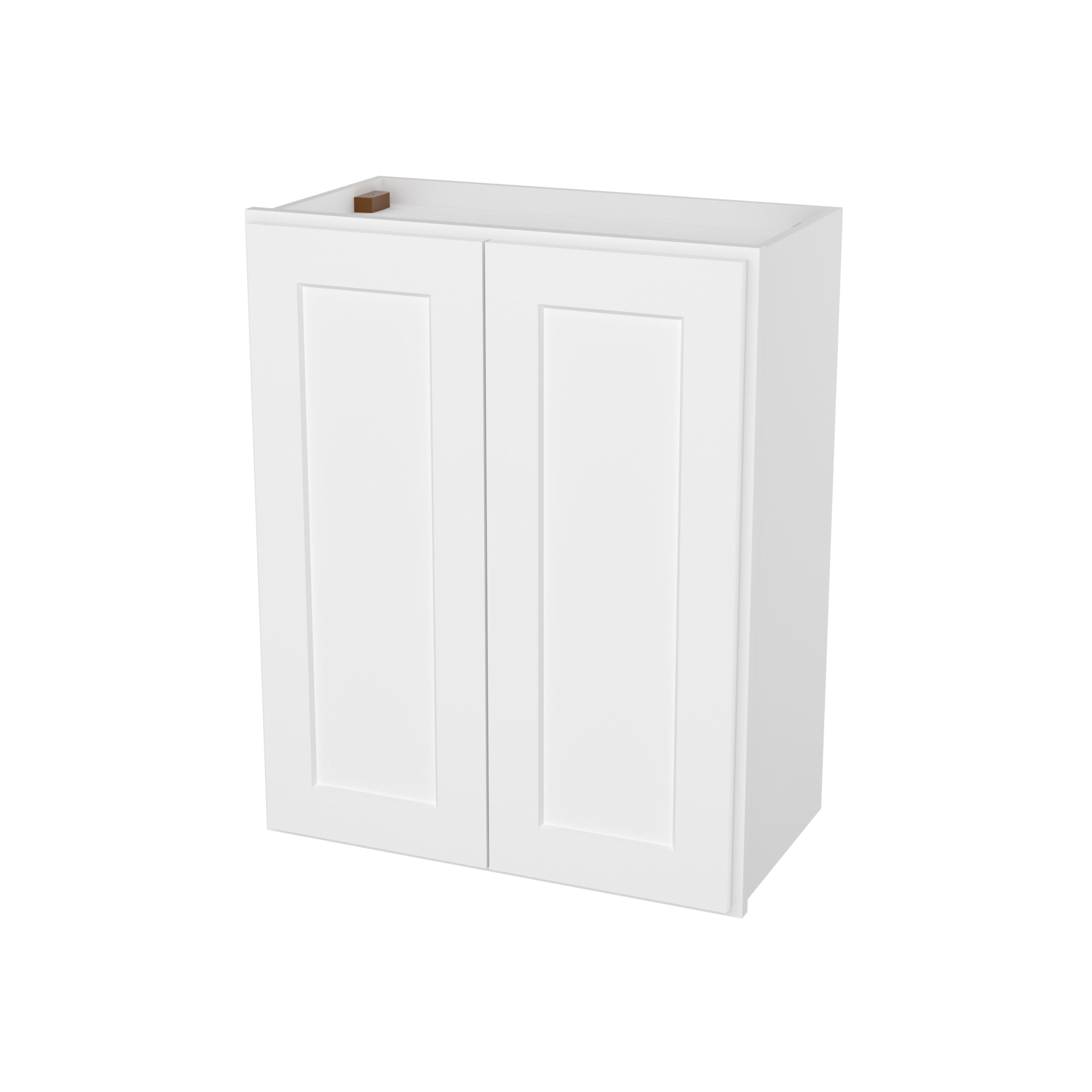 Furinno Shaker 3-Tier Wall Kitchen Cabinet, 2-Door, White