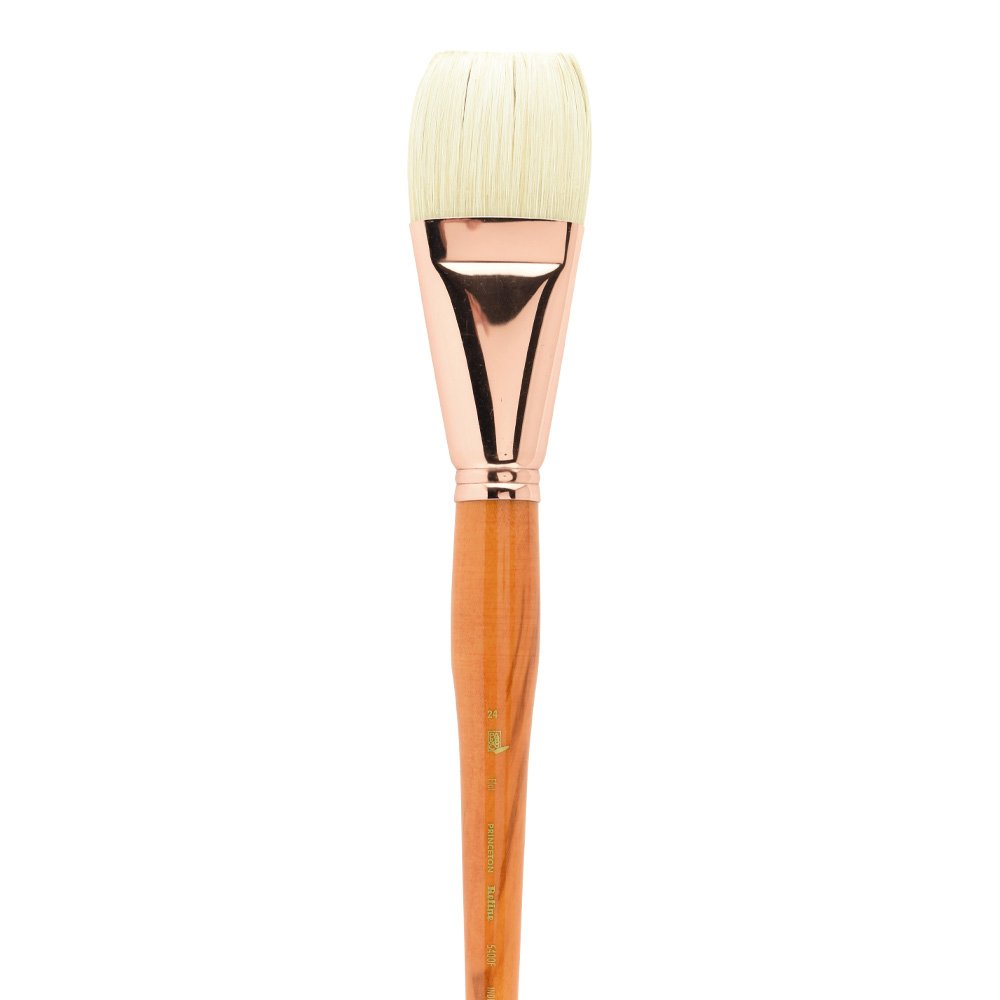 Princeton Refine Paintbrush, Size 24, Orange