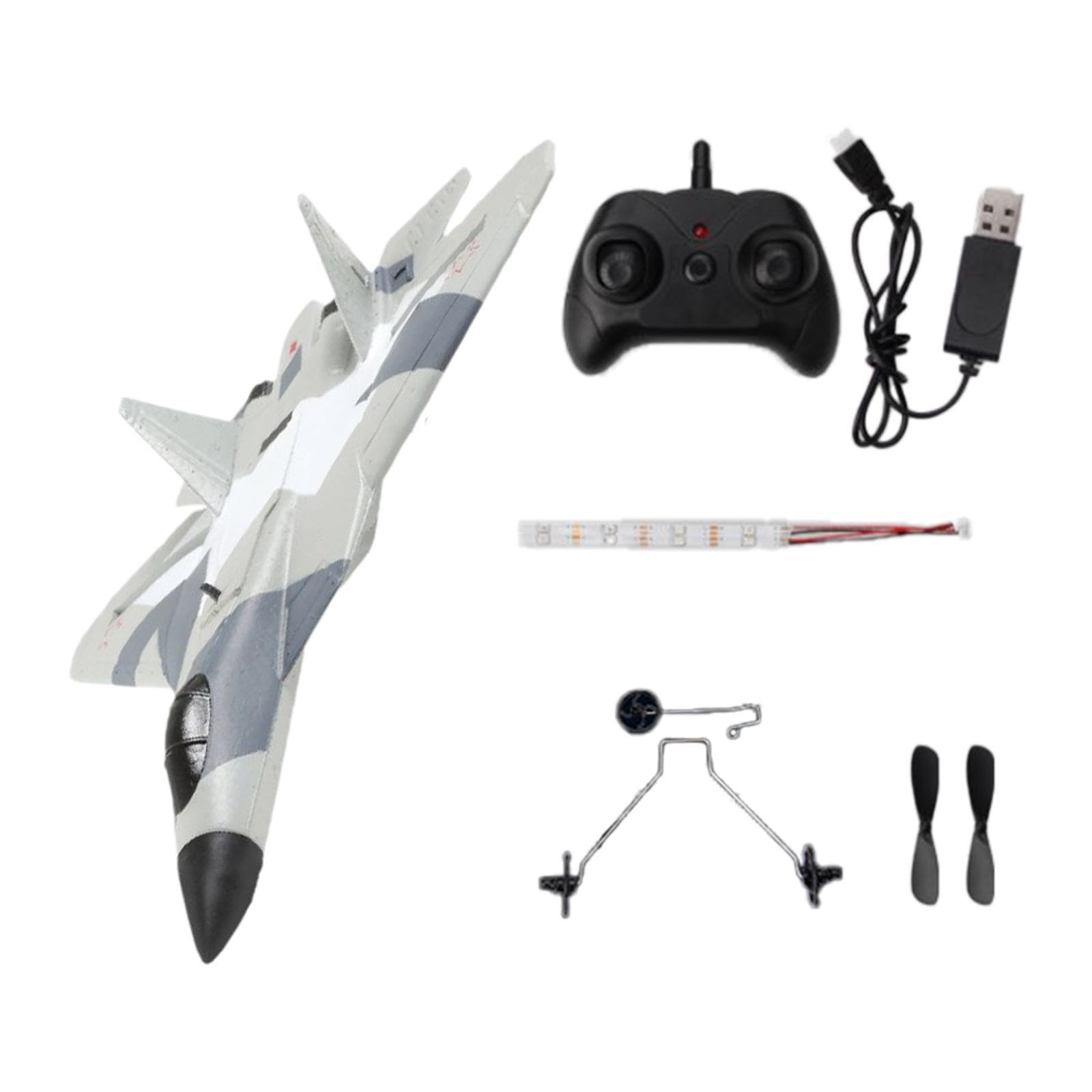 Avión RC Eléctrico, Regalo de Cumpleaños, Juguete de para Niños, Principiantes Y Adultos.
