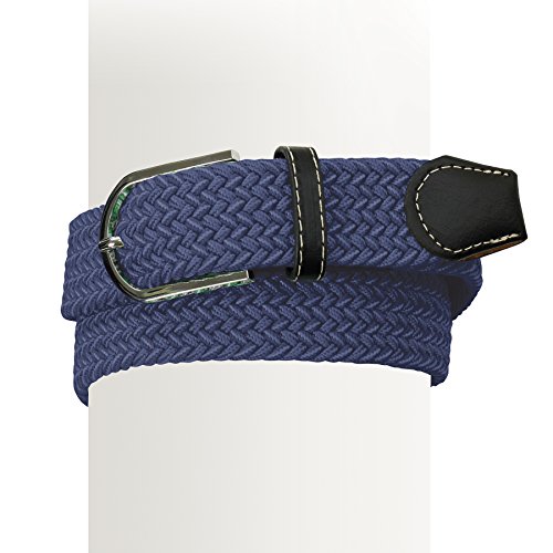 Ovation Braided Stretch Belt - Navy (XS)
