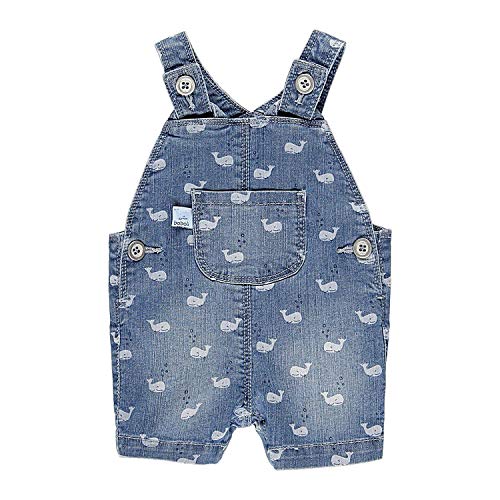 boboli Save The Whale - Salopette da Bambino Blu 24 Mesi