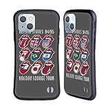 Head Case Designs 公式ライセンス ローリングストーンズ ブードゥーラウンジ キーアート ハイブリッドケース Apple iPhone 14対応