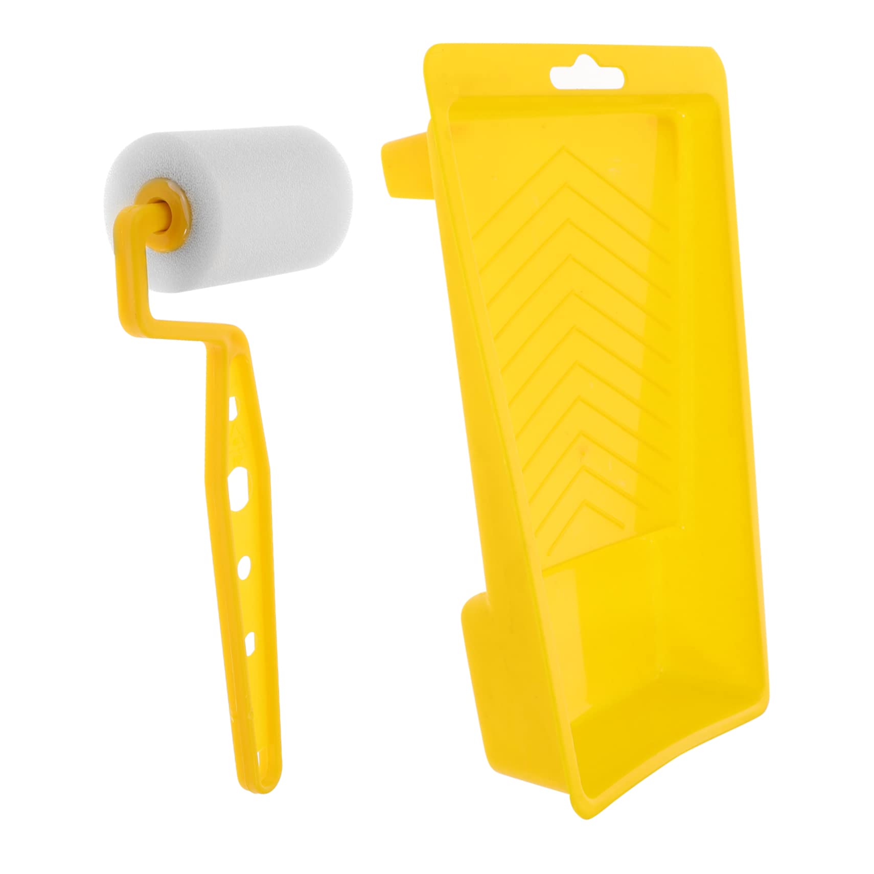 UPKOCH 4juegos Rodillos De Pintura Multifuncionales Para Diy Rodillo De Pintura Para Paredes Muebles y Techos Kit De Mango Agua