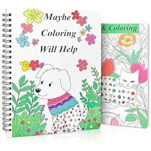 Adult Coloring Books Set of 2, Colo...