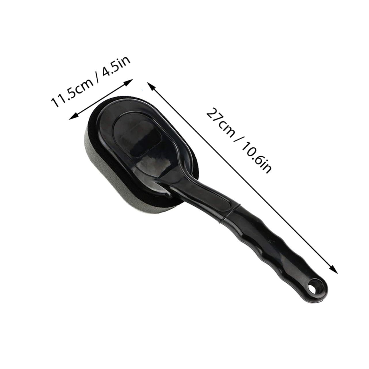 PRETYZOOM 4 Pezzi Spazzola per Schiuma Spazzola per Dettagli Morbida Spazzola per Lucidatura Pneumatici Spazzola per Lucidatura Pneumatici Applicatore per Lucidatura Pneumatici