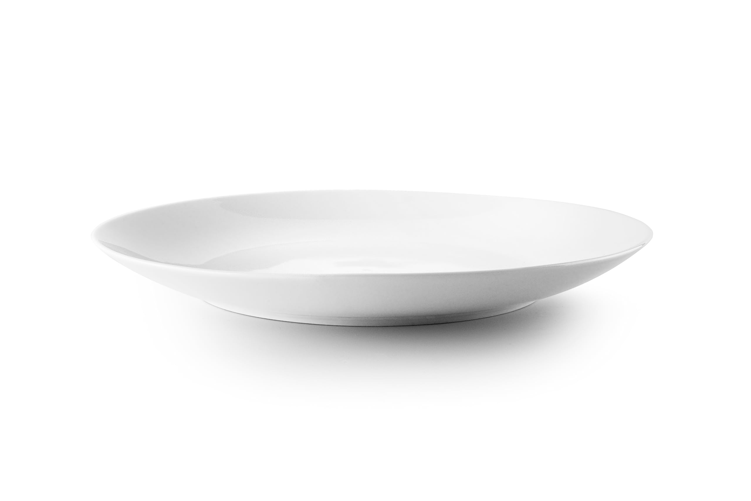 IBILI - Servizio da tavola 18 pezzi Bologna Bianco, Piatti in porcellana per 6 persone