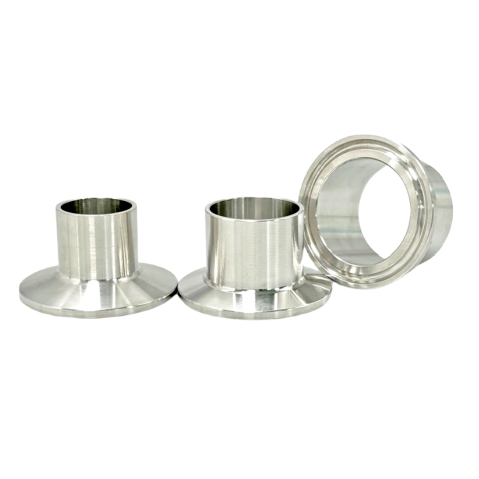 Brida de clip 3 manguitos soldadura for instalación tuberías acero inoxidable 304, 28,6 mm(A 159 B 183 L 28.6)