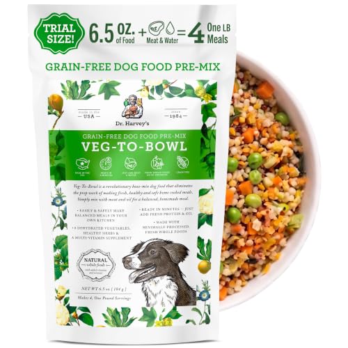 Dr. Harvey's Veg-to-Bowl Mélange déshydraté chien sans grain