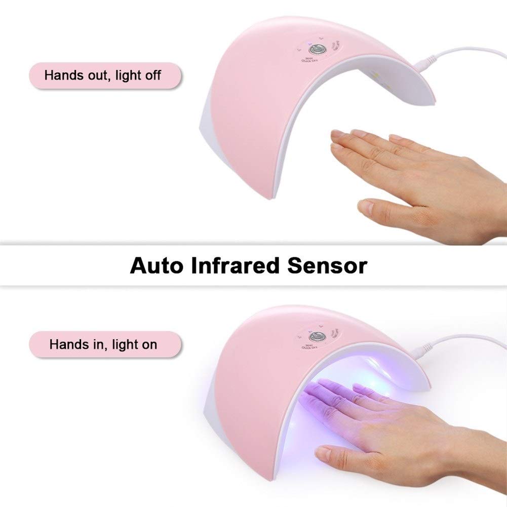 Amazon.co.jp: サロンツール絵画ネイルジェル12 LED UVライト