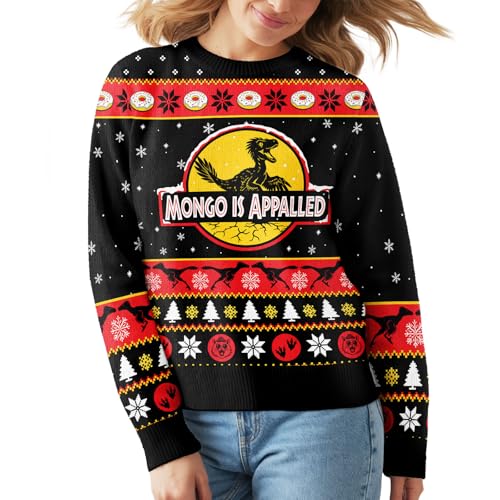 Image of 99TIMORO Crawler Game Ugly Christmas Sweater for Men and Women, Holiday Pullover Novelty Crewneck Sweatshirt, Festive Outfit Gift