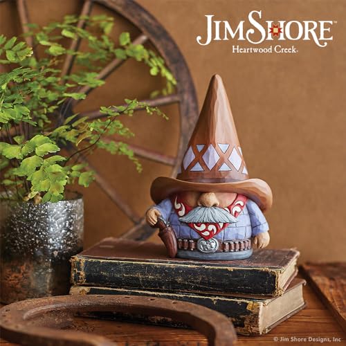 Heartwood Creek By Jim Shore Cowboy Gnome Figurine, Red, 6 In H X 4.5 In W X 4.25 In D - Image 2