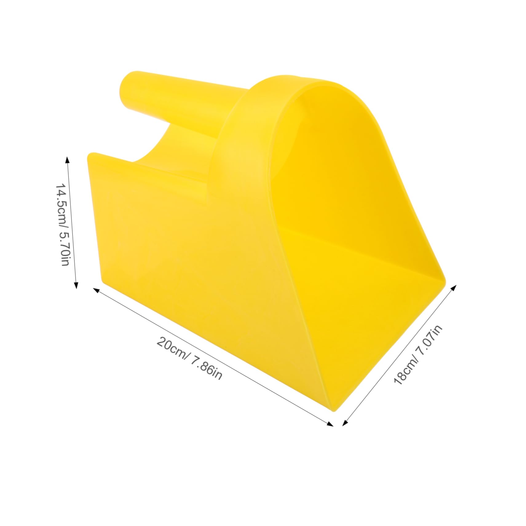 INOOMP Heavy Duty Feed Shovel Thicken Farm Feed Scoop for Livestock Durable Garden Scoop Shovel for Poultry Farm Food Easy to Clean and Use