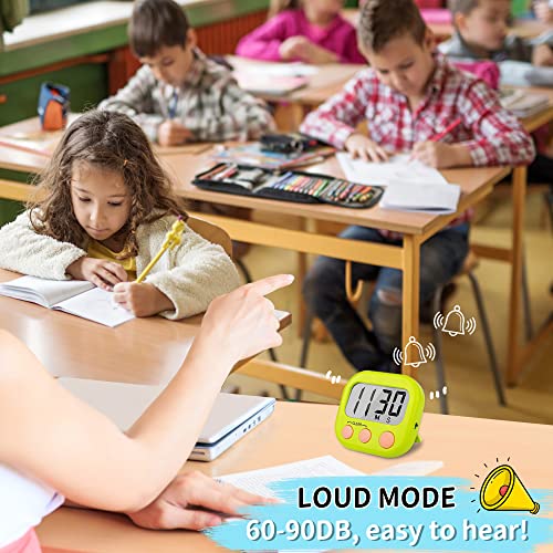 Aouce WWQ-Q88 Classroom Timers For Teachers Kids Large Magnetic Digital Timer 2 Pack thumb #1