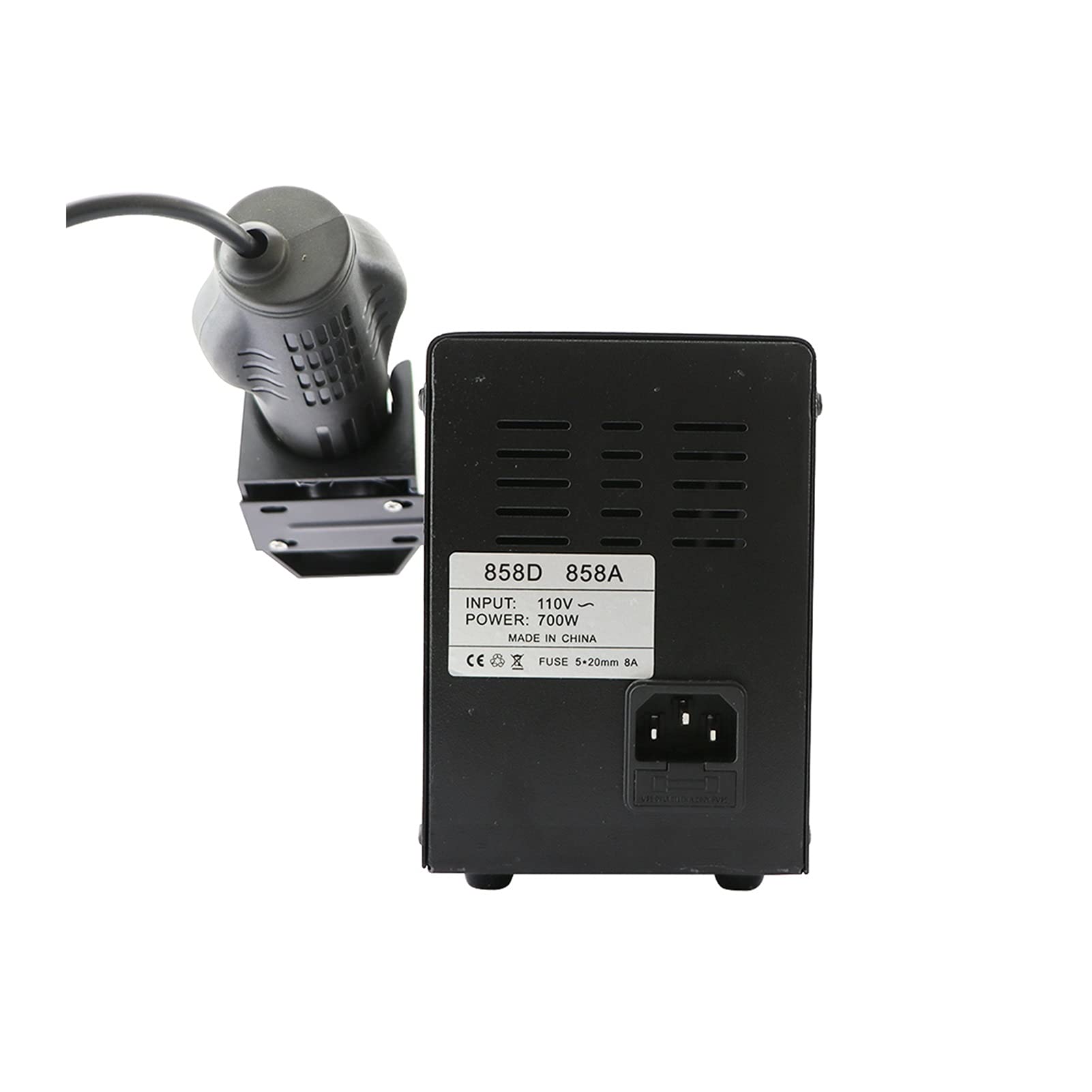 Stacja lutownicza, 858d stacja lutownicza 70 0W 110V / 220V Cyfrowy BGA SMD. Gorące powietrze Lutownia Lutownica Revorning Opetion Repailing Narzędzia