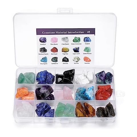 GEHECRST Healing Crystals Gemstone Box Cover