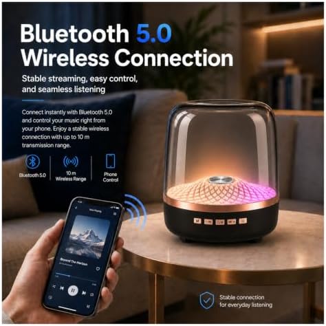 BXGBWKZHRQF Portable ABS Bluetooth Stereo Speaker - 5