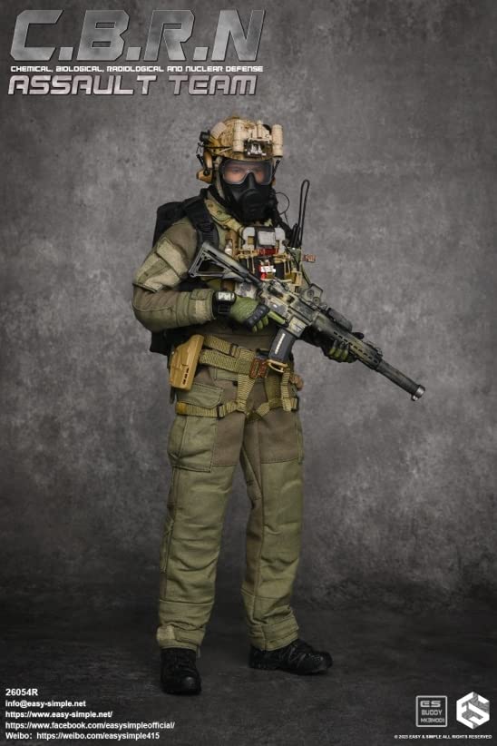 Amazon.co.jp: EASY&SIMPLE 1/6 CBRN Assault Team 未開封 26054R 検